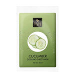 Buy Good Vibes Cucumber Cooling Sheet Mask | Soothing, Anti-Ageing, Wrinkle | No Animal Testing (20 ml) - Purplle