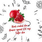 Buy Good Vibes Pomegranate Skin Damage Control Sheet Mask | Sun Protection, Nourishing, Smoothening | No Animal Testing - (20 ml) - Purplle