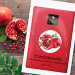 Buy Good Vibes Pomegranate Skin Damage Control Sheet Mask | Sun Protection, Nourishing, Smoothening | No Animal Testing - (20 ml) - Purplle
