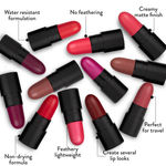 Buy Stay Quirky Lipstick Soft Matte Minis|12 in 1|Long lasting|Smudgeproof|Multicolored| - For Our First Kiss Set of 12 Mini Lipsticks Kit 9 (14.4 g) - Purplle