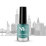 Buy NY Bae Nail Lacquer, Matte, Green, Manhattan's Macaron - Blueberry Macaron (6 ml) - Purplle
