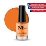 Buy NY Bae Nail Lacquer, Matte, Orange, Manhattan's Macaron - Orange Macaron (6 ml) - Purplle