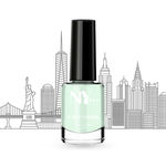 Buy NY Bae Nail Lacquer, Matte, Green, Pretty Pastel Avenue - Smoke Green Arthur Avenue 17 (6 ml) - Purplle