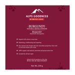 Buy Alps Goodness Natural Henna Powder - Burgundy (250 gm) - Purplle
