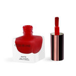 Buy Colorbar Matte Nail Lacquer Haute Red (12 ml) - Purplle