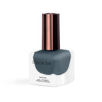 Buy Colorbar Matte Nail Lacquer Grey Raven (12 ml) - Purplle