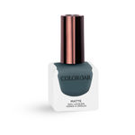 Buy Colorbar Matte Nail Lacquer Grey Raven (12 ml) - Purplle