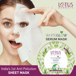 Buy Lotus Herbals Whiteglow Satin Moisture Serum Mask (Pack Of 3) - Purplle