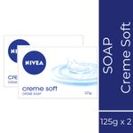 Buy Nivea Cream Soft Soap - Pack of 2 (Each of 125 g) - Purplle