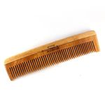 Buy Ancient Living Neem Wood Comb Single Teeth - Purplle
