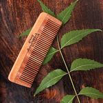 Buy Ancient Living Neem Wood Pocket Comb - Purplle