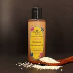 Buy Ancient Living Sesame Baby Massage Oil (200 ml) Set Of 2 - Purplle