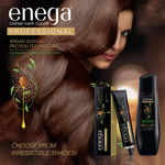 Buy Enega Cream Permanent Hair Color Professional nourishing hair color with Argan Quinoa protein technic net quantity 60gm/each premium quality DARK BLONDE 6(60 gm) - Purplle