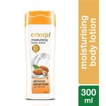 Buy Enega Moisturising Body Lotion - Almond essentials (For Dry Skin)(300 ml) - Purplle