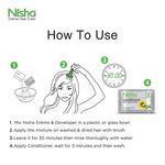 Buy Nisha Cream Permanent hair color superior quality with sunflower & avocado oil NO AMMONIA Cream FORMULA Rich, bright, long lasting & smooth care for your precious hair! (60 GM + 60 ML + 18 ML) NATURAL BLACK 1.0 - Purplle