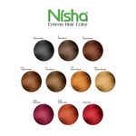 Buy Nisha Cream Permanent hair color superior quality with sunflower & avocado oil NO AMMONIA Cream FORMULA Rich, bright, long lasting & smooth care for your precious hair! (60 GM + 60 ML + 18 ML) GOLDEN BROWN 4.3 - Purplle