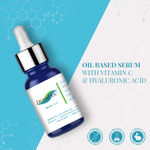 Buy DermDoc Oil Based Serum - Vitamin C + Hyaluronic Acid (10 ml) - Purplle