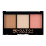 Buy Makeup Revolution Ultra brightening Sculpt & Contour Kit Ultra Fair C01 (10.8 g) - Purplle