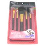 Buy Color Fever an attitude in colors Makeup Brush Set of 5 - Stylish Maroon - Purplle