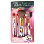 Buy Color Fever an attitude in colors Makeup Brush Set of 5 - Rainbow - Purplle