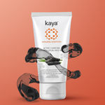 Buy Kaya Activated Charcoal Anti-Pollution Face Wash with activated bamboo charcoal to gently clean pores for normal to oily skin 50 ml - Purplle