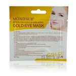 Buy Mond'Sub Gold Eye Mask Pack of 10 (80 g) - Purplle
