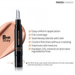 Buy Faces Canada Ultime Pro HD Cover Up Concealer - Peach Corrector 03 (4.2 ml) - Purplle