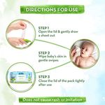 Buy Mamaearth Organic Bamboo Based Wipes-Travel Pack (15 Pcs) - Purplle