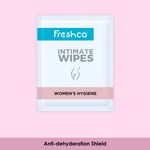 Buy Freshca Intimate Womens Wet Wipes Single Sachet Lactic Acid based Formula pH 3.5 Alcohol Paraben Silicon SLS Free 10 Pcs (Pack of 3) - Purplle