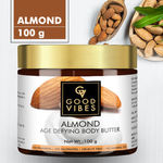 Buy Good Vibes Age Defying Body Butter - Almond (100 gm) - Purplle