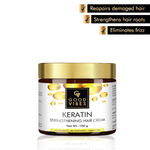 Buy Good Vibes Strengthening Hair Cream - Keratin (100 gm) - Purplle