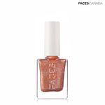 Buy Faces Canada Hi Shine Nail Enamel - Orange Drizzle 210 (9 ml) - Purplle