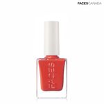 Buy Faces Canada Hi Shine Nail Enamel - Red Coral 214 (9 ml) - Purplle