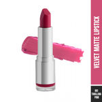 Buy Colorbar Velvet Matte Lipstick Thrilling Pink 61 - Pink (4.2 g) - Purplle