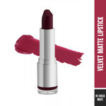 Buy Colorbar Velvet Matte Lipstick Check Mate - Maroon (4.2 g) - Purplle