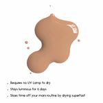 Buy House of Makeup Nail Lacquer Gooey Caramel (12 ml) - Purplle