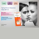 Buy Zenvista Spring Flower Sunscreen (50 ml) - Purplle