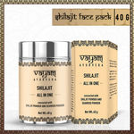 Buy Vayam Ayurveda Shilajit All In One Face Pack concocted with Shilajit Powder and Sea Weed Powder (40 g) | Ayurvedic | Natural | Herbal | Pure | Sulphate free | Paraben Free - Purplle