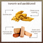 Buy Vayam Ayurveda Haldi - Chandan Soothing Face Pack concocted with Turmeric Powder and Sandalwood Powder (40 g) | Ayurvedic | Natural | Herbal | Pure | Sulphate free | Paraben Free - Purplle