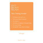 Buy No Blah Blah Skin Toning Powder - Orange (100 g) - Purplle