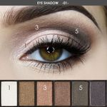 Buy Focallure Smokey Eyeshadow Palette #01 FA06#1 - Purplle