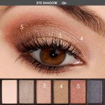 Buy Focallure Smokey Eyeshadow Palette #06 FA06#6 - Purplle