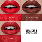 Buy Focallure 3 Pcs Matte Lips Crayon Lipstick Kit # 1 FA22#K1 - Purplle