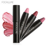 Buy Focallure 3 Pcs Matte Lips Crayon Lipstick Kit # 3 FA22#K3 - Purplle