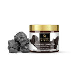 Buy Good Vibes Activated Charcoal Deep Cleansing Face Scrub | Anti-Acne, Blackhead | With Almond Oil | No Parabens, No Sulphates, No Mineral Oil (100 g) - Purplle