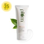 Buy Plum Green Tea Day-Light Broad Spectrum Sunscreen Gel SPF 35 PA+++ UVA/B - No White Cast, Non-Sticky 50ml - Purplle