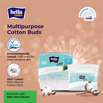 Buy Bella Cotton Buds With Aloe Vera Extract Plastic Box 200 Pcs - Purplle