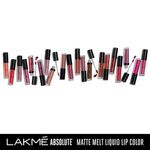Buy Lakme Absolute Matte Melt Liquid Lip Color - Natural Nude (6 ml) - Purplle