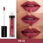 Buy Lakme Absolute Matte Melt Liquid Lip Color - Pink Silk (6 ml) - Purplle