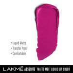 Buy Lakme Absolute Matte Melt Liquid Lip Color - Pink Heels (6 ml) - Purplle